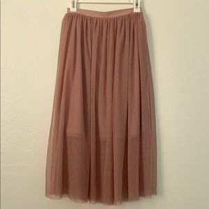 Coco + jaimeson tulle pink skirt